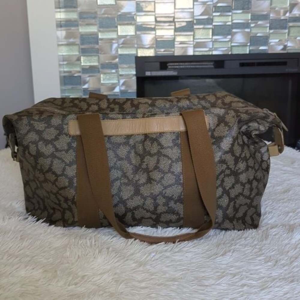 AUTHENTIC VINTAGE YSL GIRAFFE TRAVEL BAG EXCELLENT CONDITION - Picture 3 of 16